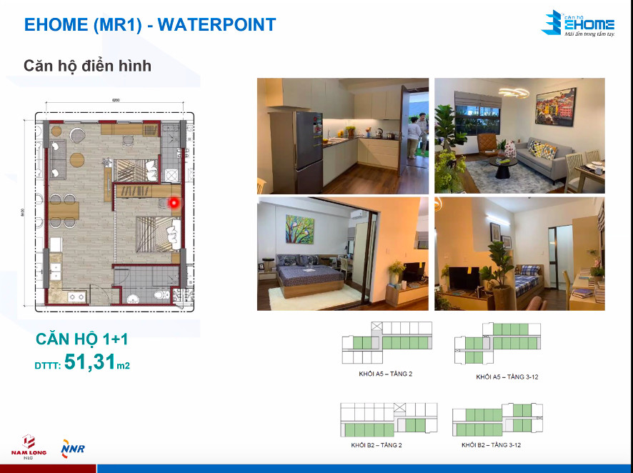 Căn hộ Waterpoint Ehome Southgate